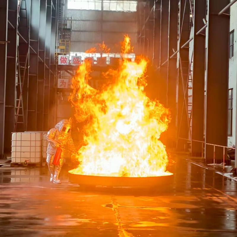 „Plant & SxfirePro“ Užbaigti naujojo gaisro gesinimo putplasčio produkto lauko bandymus